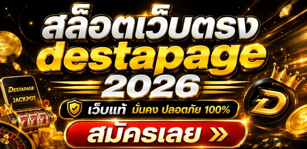 สล็อตเว็บตรง destapage 2026 เว็บแท้ สมัครเลย